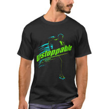 “Unstoppable” Runner Graphic T-Shirt