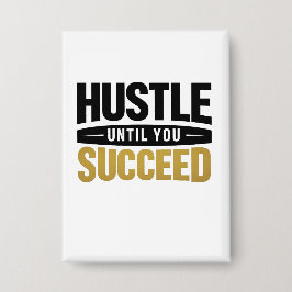 Until You Succeed – Minimal Gold Motivation Design