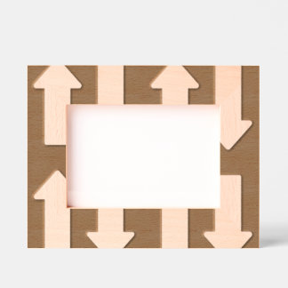 Up Down Etched Wooden Frame Engraved Frames