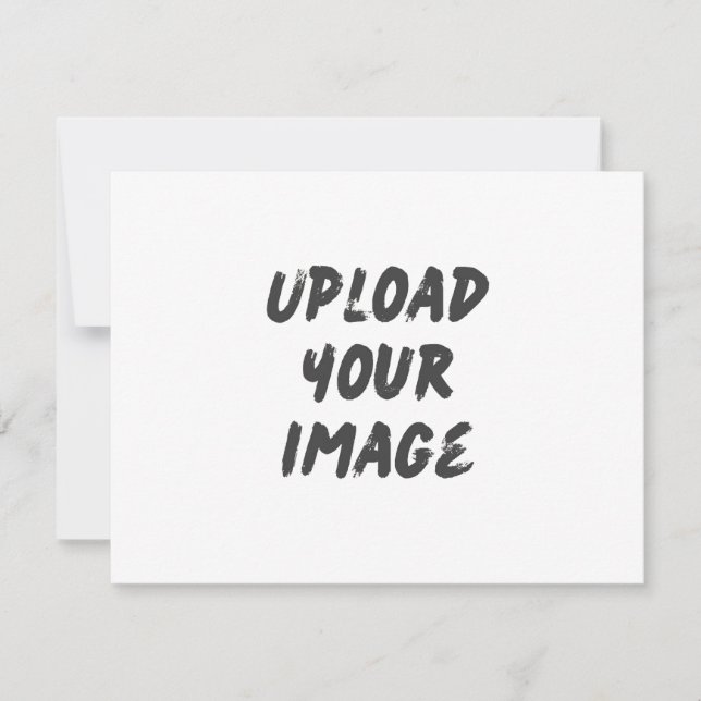 Upload your own Wedding RSVP Card (Frente)