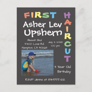 Upsherin Upsherin - Upsherin - Convite para Cartã