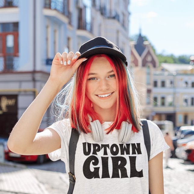 UPTOWN GIRL Vintage T-Shirts (Criador carregado)