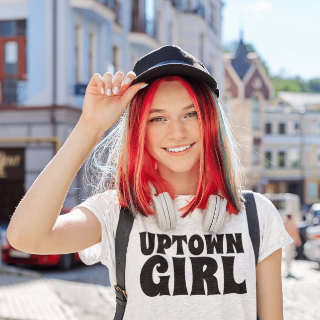 UPTOWN GIRL Vintage T-Shirts (Criador carregado)