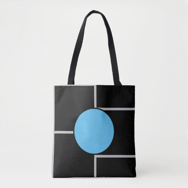 Urban Black and white color Tote (Frente)