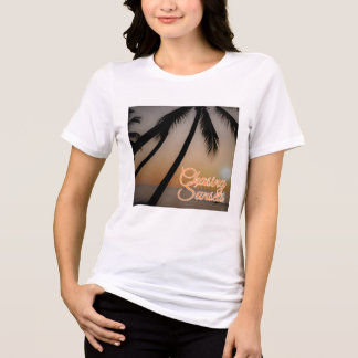 Urban Dreams By Ahmed T-Shirt – Tropical Sunset &