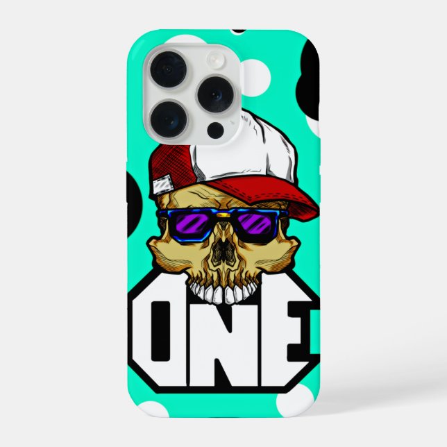 Urban Skull Pop Art Illustration  (Verso)