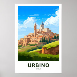 Urbino Itália Viagem Impressão