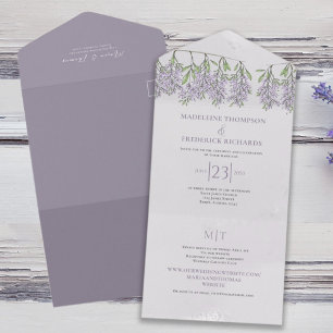 URL do Site RSVP de Orçamento de Wisteria Floral d