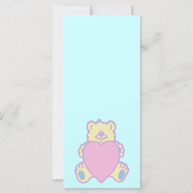 Ursa Teddy Amor Coração (Frente)