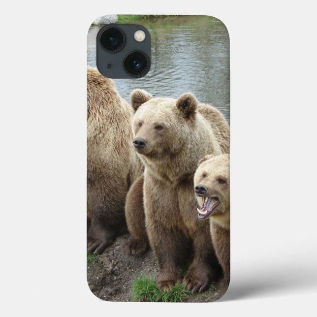 Ursa ursos animal personalizar Aniversários (Verso)