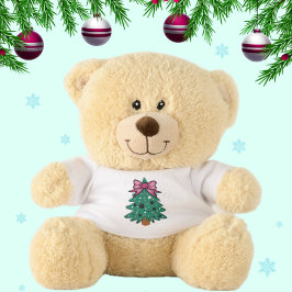 Ursinho De Pelúcia Árvore de Natal