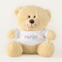 Belo Urso de Teddy Sun&Moon PAPA