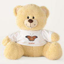 Borboleta Monarca da Citrina Personalizada em nove