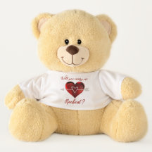 Urso Cardíaco de Proposta Personalizada