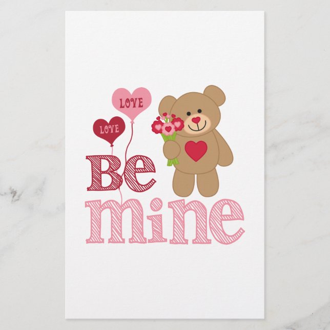 Ursinho Namorados Be Mine (Frente)