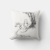 Ursinho Pooh Clássico & Almofada de Lançamento do
