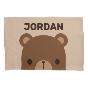 Urso Castanho Bonito com Nome Personalizado