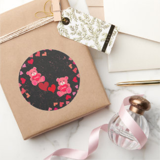 Urso charmoso e Autocolantes