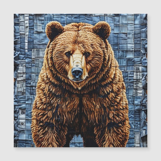 Urso cinzento (Frente)