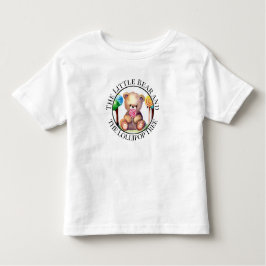 Urso Colorido e Childrenes Doces Toddler T-Shirt