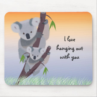 Urso de Koala australiano bonito Mousepad