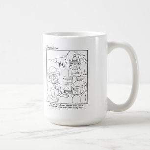 Urso de Mel Descoberto - Caneca