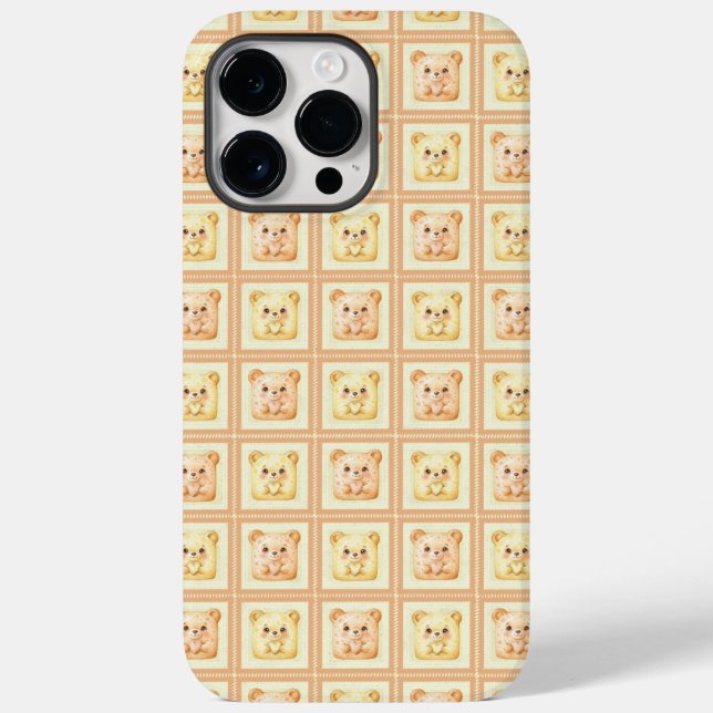 Urso de Mel Patchwork Fofo (Verso)