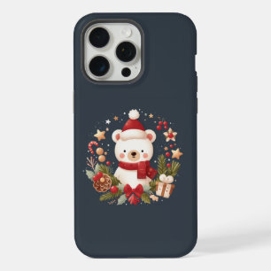 Urso de Natal/Inverno em coroa