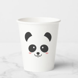 Urso de Panda Kawaii, Simples, Branco e Preto