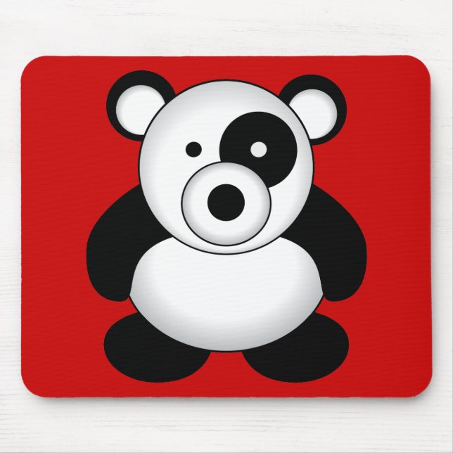 Urso de panda Mousepad (Frente)