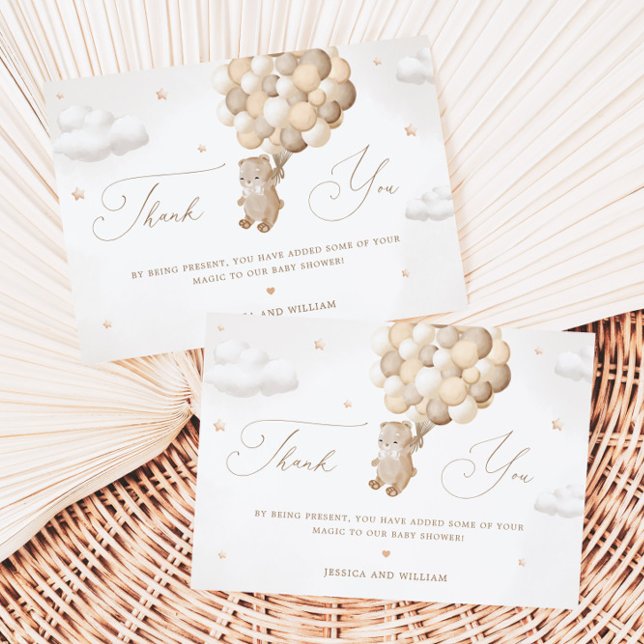 Urso de Teddy com Cartões de agradecimentos de Bal (Criador carregado)