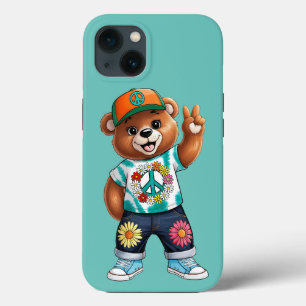 Urso de Teddy com roupa pacífica ocasional 1