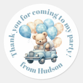 Urso de Teddy num Autocolante