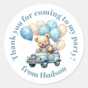 Urso de Teddy num Autocolante