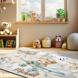 Urso de Teddy Piloto de Nome Personalizado