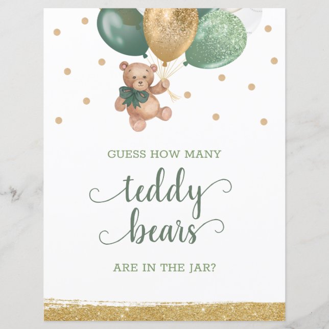 Urso De Teddy Quantas Ursos De Teddy No Sinal De J (Frente)