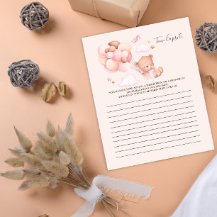 Urso de Teddy Rapariga Bicho com Aquarela