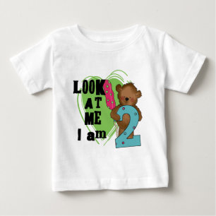 Urso de Teddy Sou 2 t-shirts e presentes de aniver