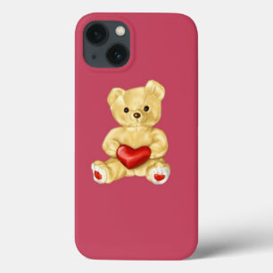 Urso de ursinho bonito Hypnotizing cor-de-rosa