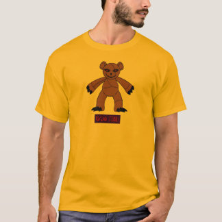 URSO DE URSINHO PSICÓTICO DO T-SHIRT DO URSINHO
