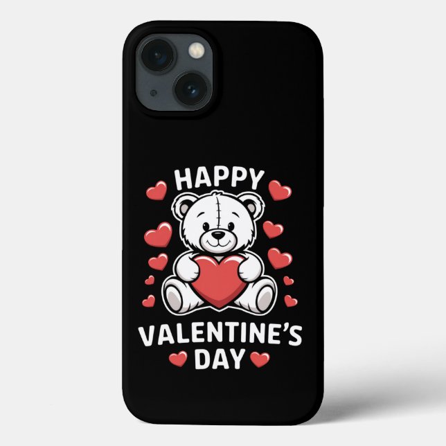 Urso do Dia dos Namorados feliz vday  (Verso)