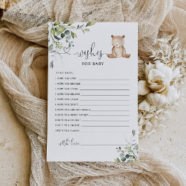 Urso Eucalipto deseja bebê