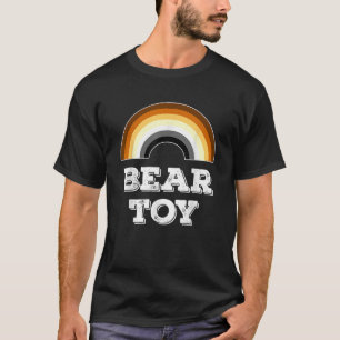 Urso Gay Urso Urso Orgulho Arco-Íris T Camisa
