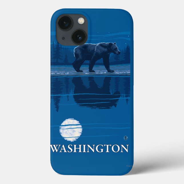 Urso na Lua - Washington (Verso)