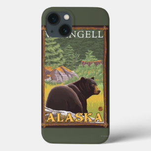 Urso Negro na Floresta - Wrangell, Alaska