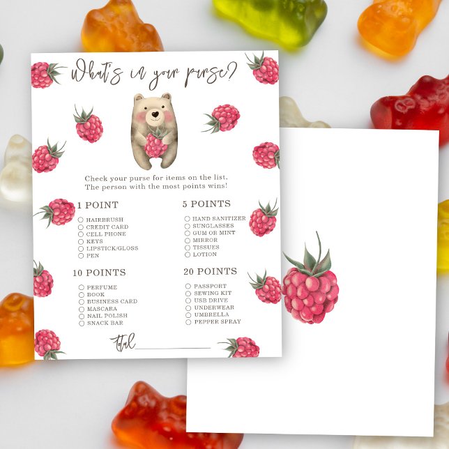 Urso - O que há no chá de fraldas da bolsa? (Criador carregado)