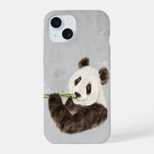Urso Panda Aquarela Fofo Arte Asiática Animal Natu