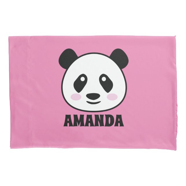 Urso-panda cor-de-rosa do quarto de menina persona (Frente)
