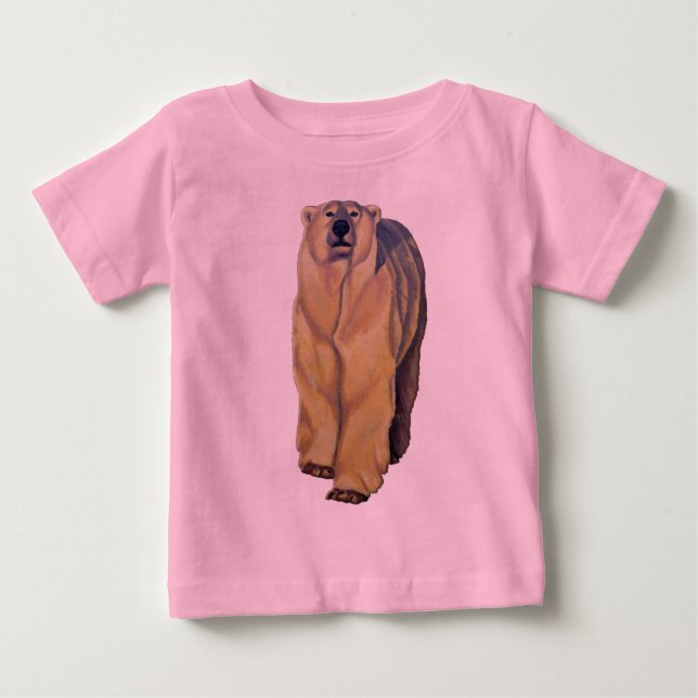 Urso Polar Camisa De Urso Polar De Longa Manga (Frente)