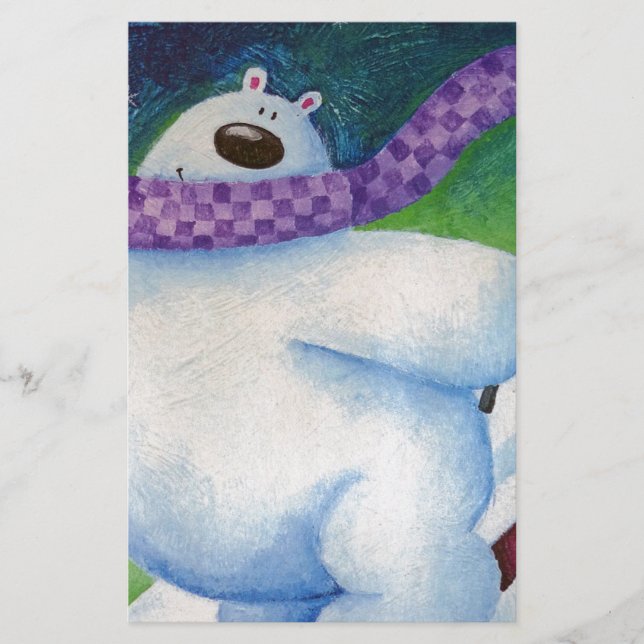 Urso Polar de Esqui (Frente)